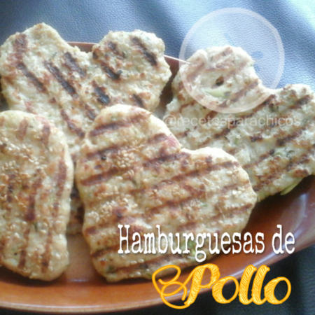 Hamburguesas de Pollo