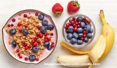 opciones de desayunos nutritivos cereal