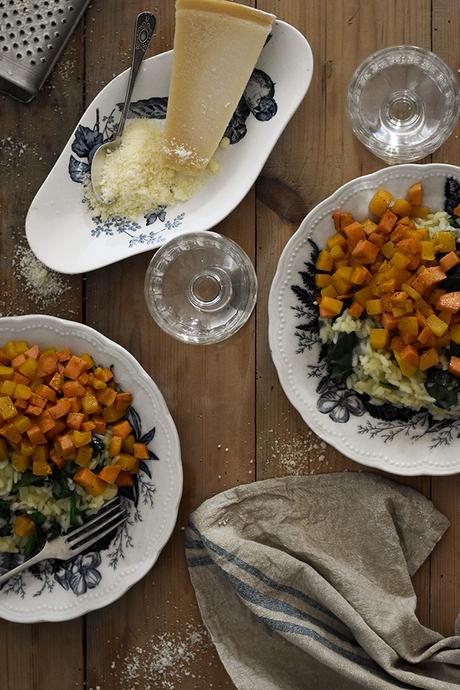RISOTTO DE CALABAZA Y BONIATO
