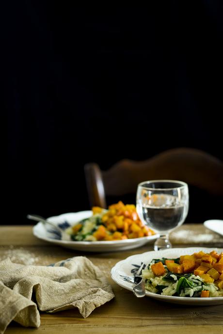 RISOTTO DE CALABAZA Y BONIATO