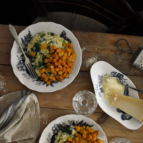 RISOTTO DE CALABAZA Y BONIATO