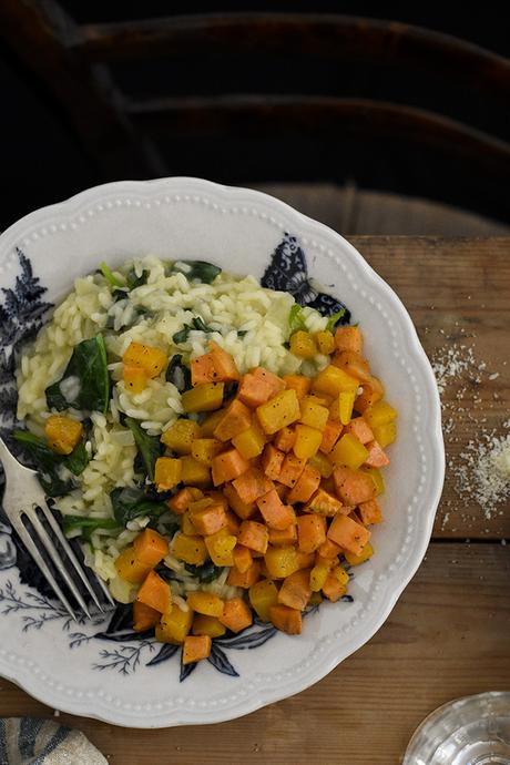 RISOTTO DE CALABAZA Y BONIATO
