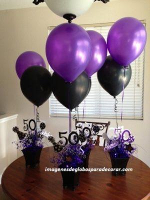 Cuatro fotos con arreglos de globos para cumpleaños de mujer - Paperblog