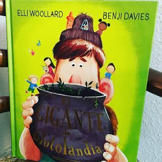 Picarona, obelisco, que estas leyendo, album ilustrado, el gigante de glotolandia, elli woollard, benji davies,