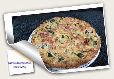 QUICHE DE AVENA CON TOFU Y REISHI CON DRASANVI