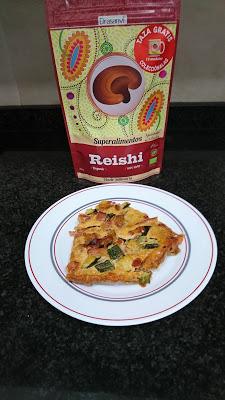 QUICHE DE AVENA CON TOFU Y REISHI CON DRASANVI