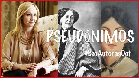 escritoras pseudonimos #LeoAutorasOct