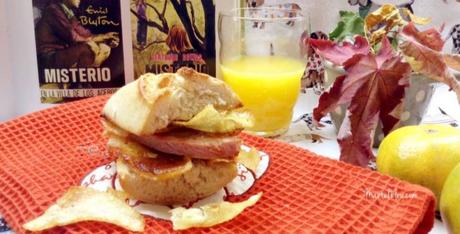 Bocata de lomo con patatas fritas