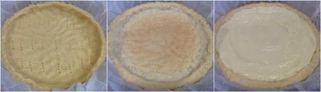 Tarta fácil de crema pastelera y nata