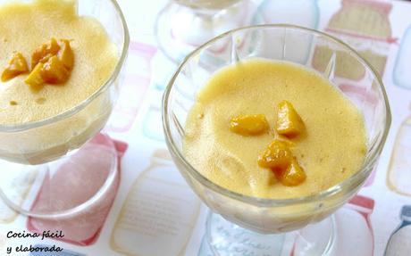 ESPUMA DE MANGO LIGHT (CON O SIN THERMOMIX)