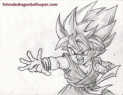 imagenes de goku pequeño para dibujar gt