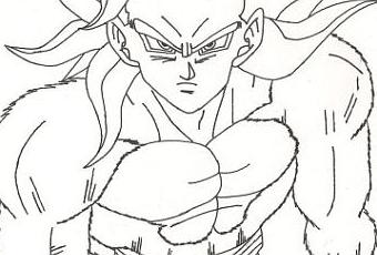 Mire Faciles dibujos de goku super sayayin 4 para colorear - Paperblog Mire Faciles dibujos de goku super sayayin 4 para colorear - Paperblog