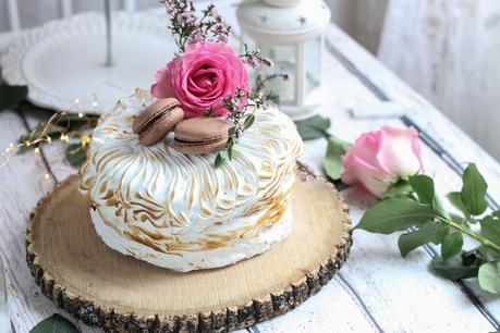 Tarta de limón y merengue y Sorteo Un ramo de flores de Flora Chic