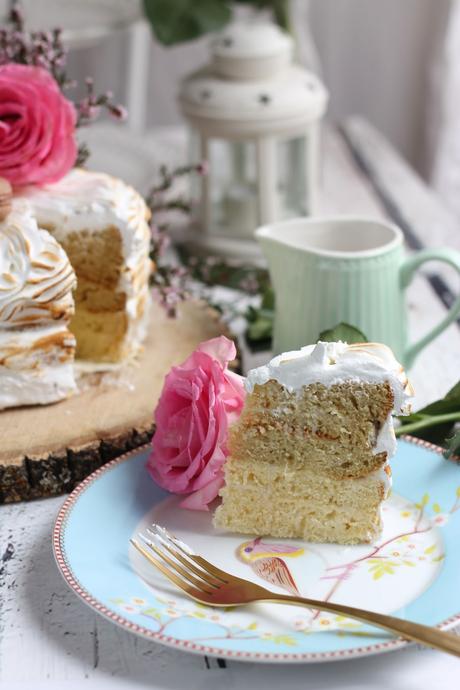 Tarta de limón y merengue y Sorteo Un ramo de flores de Flora Chic Tarta de limón y merengue y Sorteo Un ramo de flores de Flora Chic
