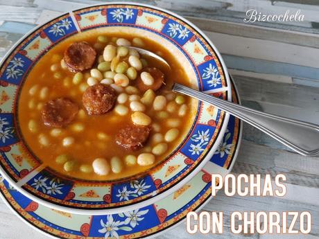 POCHAS CON CHORIZO POCHAS CON CHORIZO