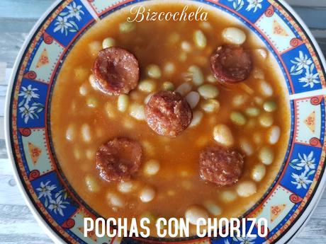 POCHAS CON CHORIZO POCHAS CON CHORIZO