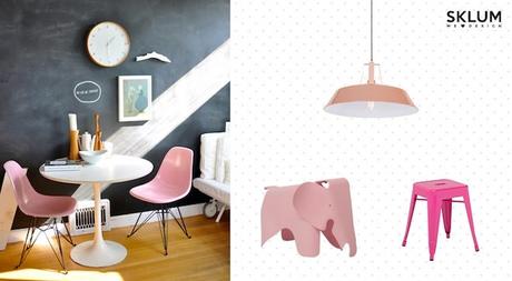 SKLUM, el portal de decoración de moda inspirada en los iconos del diseño sklum kids rosa