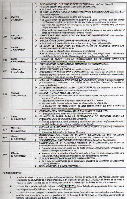 Convocatoria de elecciones en la Asociación Leonesa.