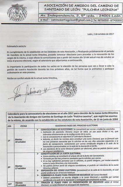 Convocatoria de elecciones en la Asociación Leonesa.
