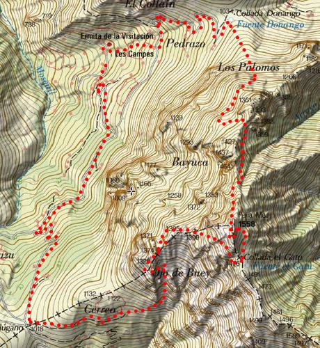 Los secretos de Peña Mea (Senda L'Gatu, Cobayos Pedromoro) Los secretos de Peña Mea (Senda L'Gatu, Cobayos Pedromoro)