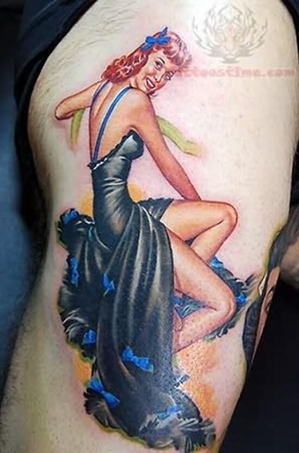 Increibles Tatuajes de chicas Pin Up