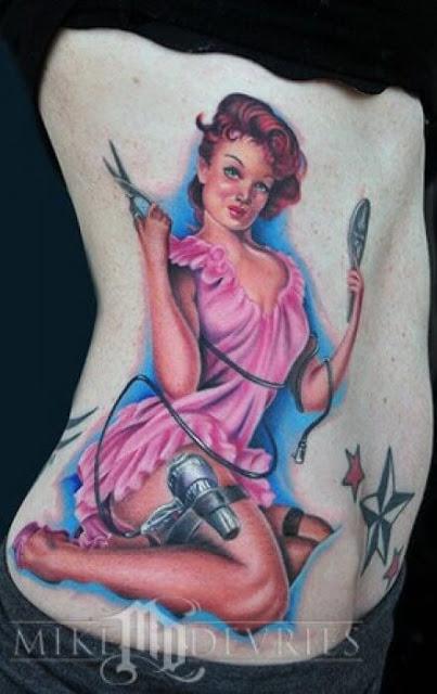 Increibles Tatuajes de chicas Pin Up