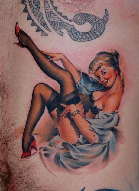 Increibles Tatuajes de chicas Pin Up