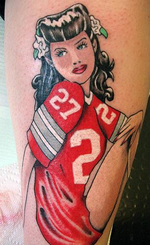 Increibles Tatuajes de chicas Pin Up