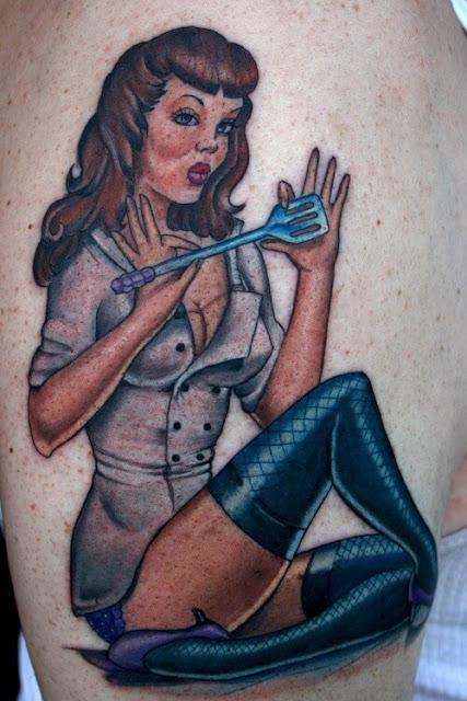 Increibles Tatuajes de chicas Pin Up