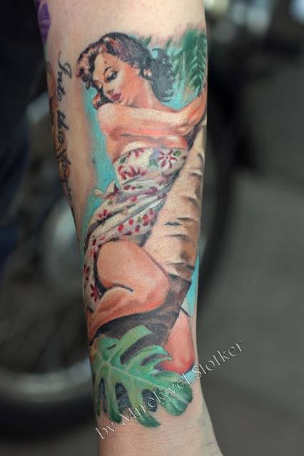 Increibles Tatuajes de chicas Pin Up