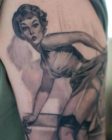 Increibles Tatuajes de chicas Pin Up