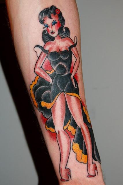 Increibles Tatuajes de chicas Pin Up