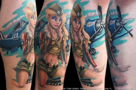 Increibles Tatuajes de chicas Pin Up