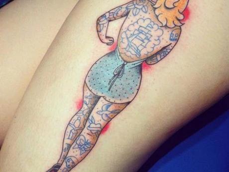 Increibles Tatuajes de chicas Pin Up