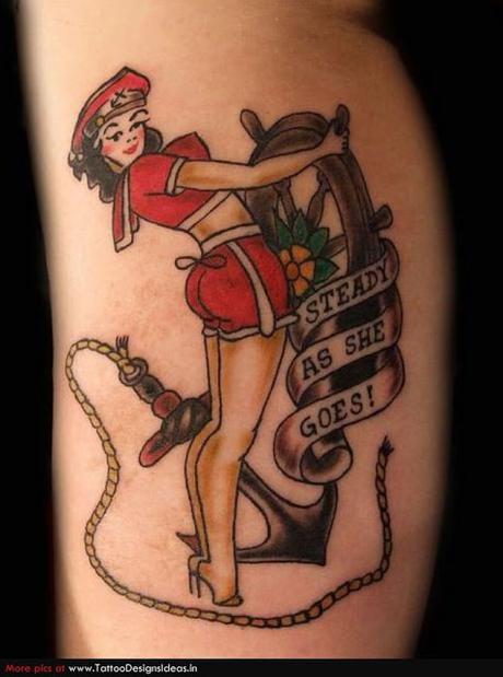 Increibles Tatuajes de chicas Pin Up