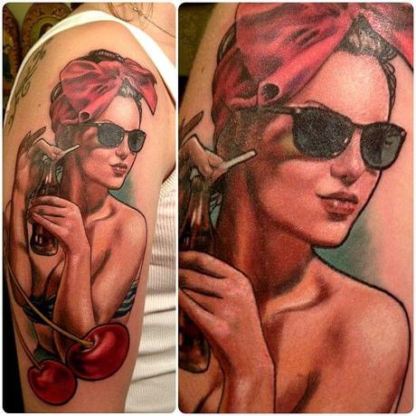 Increibles Tatuajes de chicas Pin Up