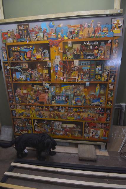 Un Hombre pasó dos años y medio pintando este increible cuadro de 2x2 metros Un Hombre pasó dos años y medio pintando este increible cuadro de 2x2 metros