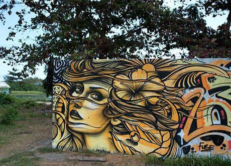 11 obras impresionantes de Street Art del artista australian Destroy