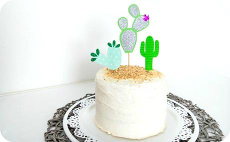 DIY: Toppers de cactus para tarta DIY: Toppers de cactus para tarta