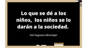 Lo que se le da a los Niños