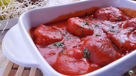 Albóndigas griegas de tomate