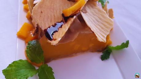 Pastel sin horno de mango Pastel sin horno de mango