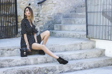 THE PERFECT POLKA DOTS MINI DRESS