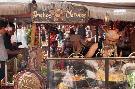 Mercado medieval Cervantino Alcalá Madrid