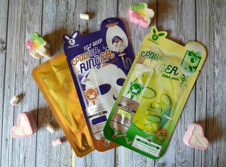 Mascarillas Elizavecca (Power Ringer mask Pack y Gold 24k)