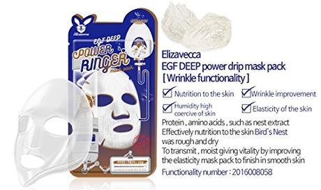 Mascarillas Elizavecca (Power Ringer mask Pack y Gold 24k)