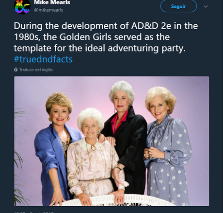 Las Chicas de Oro, patrón a seguir...por aventureros de AD&D