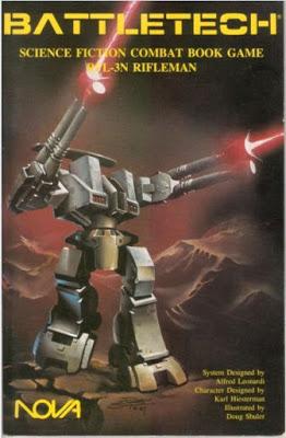 BattleTech Science Fiction Combat Book Games: Lost Worlds+Battletech