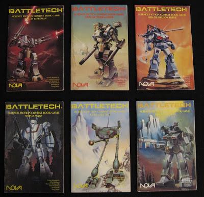 BattleTech Science Fiction Combat Book Games: Lost Worlds+Battletech