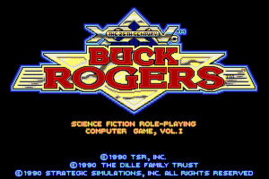 Breve repaso a los vídeojuegos de Buck Rogers (SSI/TSR)